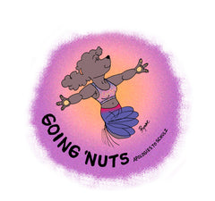 Going 'Nuts Temporary Tattoo - LIMITED EDITION